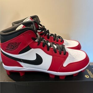 New Nike Air Jordan 1 Retro High MCS Chicago Size 11 Mens New baseball  Cleats
